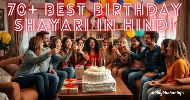 70+ Best Birthday Shayari in Hindi