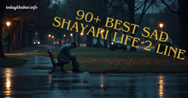 90+ Best Sad Shayari Life 2 Line