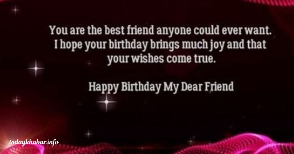 Birthday Shayari For Friend
