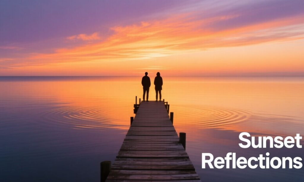 Sunset Reflections Instagram Captions