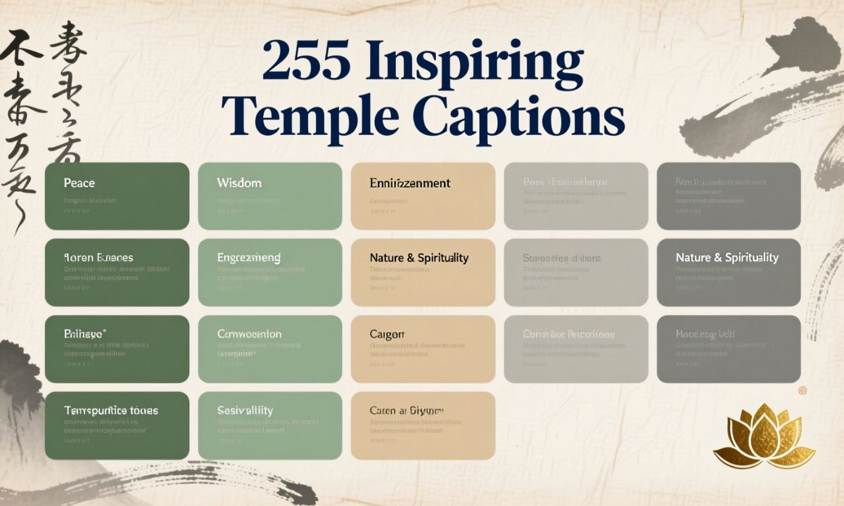 Temple Captions